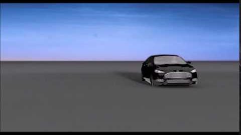 thinking particles car test