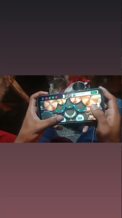 entah apa yg merasukimu real drum