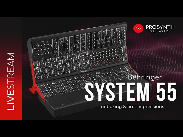 Pro Synth Network LIVE! - Behringer System 55 Special: A 