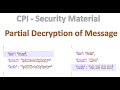 CPI | Partial Decryption of Message using Groovy | Cloud Platform Integration | AES