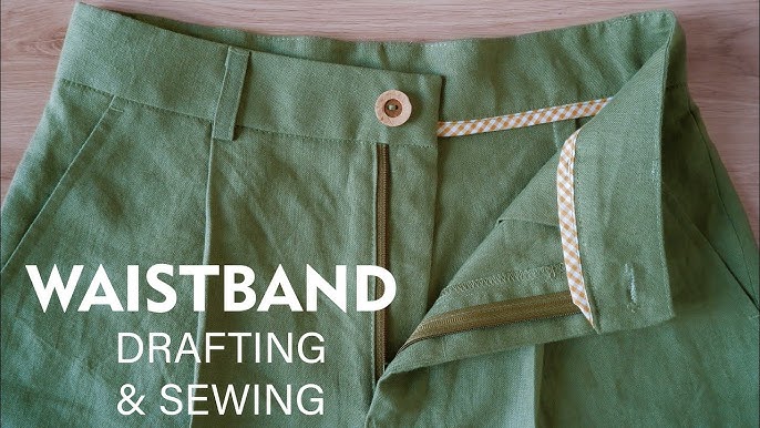 How to Draft and Sew Elasticated Waistband Shorts or Trousers: Step-by-Step  Tutorial 