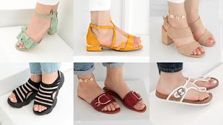 جديد صنادل البنات صيف 2021 احذية صيفية  تشكيلة جديدة رااائعة ومختلفة وغاية في الاناقة2021