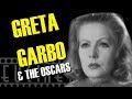 Greta Garbo &amp; The Oscars = Indicações + Vitória + Esnobadas