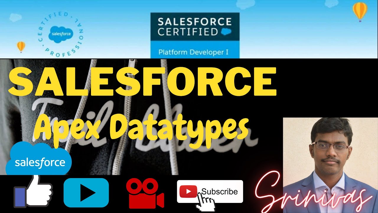 Salesforce Apex Datatypes|Salesforce tutorial for Beginners|salesforce training#salesforce#edureka