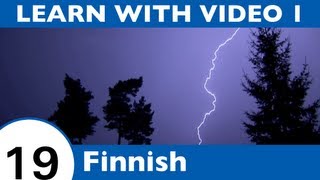 ⁣Learn Finnish with Video - Have Your Finnish Skills Been Declared a Natural Disaster?!