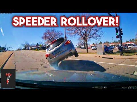 15 Year Old Kid Flips The Car  Hit and Run  Bad Drivers Brake Check  Instant Karma Dashcam 574