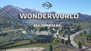 All Coasters at WonderWorld  Planet Coaster