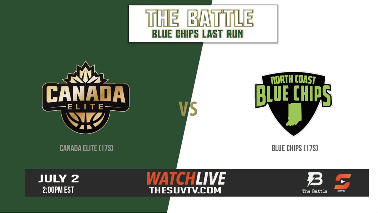 Bronny James & Gabe Cupps Lead Blue Chips Last Run VS Canada Elite