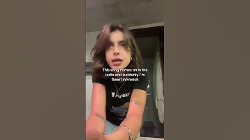 I clearly don’t know French, but 👀 #fypシ #real #languages #french