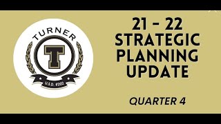 Q4 Strategic Plan Update 21 - 22