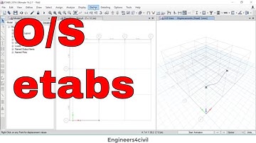 Etabs over stressed -O S   Civil engineer