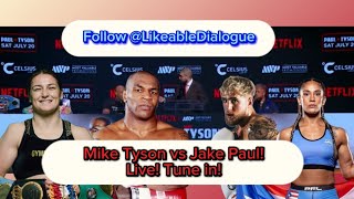 Jake Paul vs Mike Tyson Live #Jakepaul #Miketyson #netflix #boxing #thaboxingvoice #pressconference