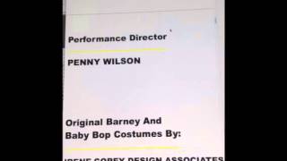 Barney The Queen Of Make-Believe Credits Drewit1 On March 2016