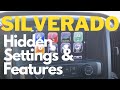 Hidden Silverado Features and Settings!