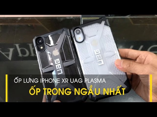 LÊ SANG | Ốp lưng iPhone XR UAG Plasma trong suốt thiết kế cực độc, ngầu nhất thị trường