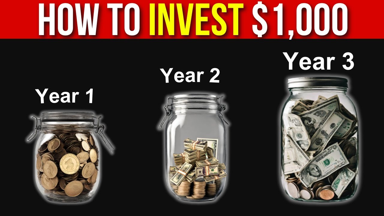 How To Invest Your FIRST $1,000 Step by Step 2024! (Specific Stock ...