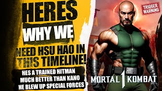 Mortal Kombat 1: We need HSU HAO back as a MAJOR VILLAIN Because of this Reason...Hear Me Out!