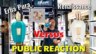 Public Reaction | Xerjoff Erba Pura VS Renaissance Beautyversary C&F Perfumery 29 Years screenshot 5