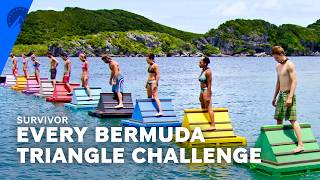 Famous Survivor | Every Bermuda Triangle Immunity Challenge | Paramount+ Wealth