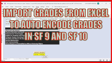 Encoding Multiple Grades In SF 9 and SF 10