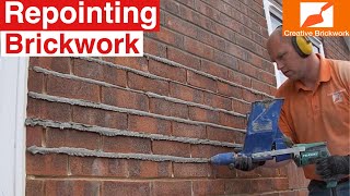 how to do pointing on a brick wall weather pointing