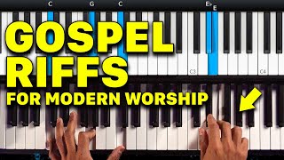 Play Gospel Keys Riffs  Beginner Worship Piano