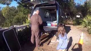 Vanagon Syncro with Subaru EE20 Diesel Boxer engine first start