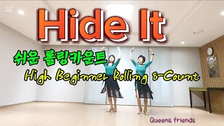 Hide It Line Dance (High Beginner) - Demo