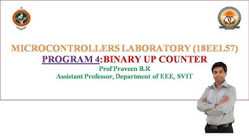 Program 4 : Binary UP COUNTER
