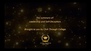 Leadership and Self-Deception |The Arbinger Institute | 15 Minute Summary