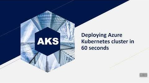 Deploying Azure Kubernetes cluster in 60 seconds