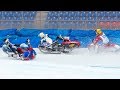 23022020 ice speedway 2020  big crash all four riders  russian superleague 6 stage togliatti