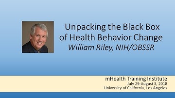 mHTI 2018: Unpacking the Black Box of Health Behavior Change