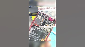 Redmi k20/k20 pro Mi9T TEST POINT #phonetechnician-e8j
