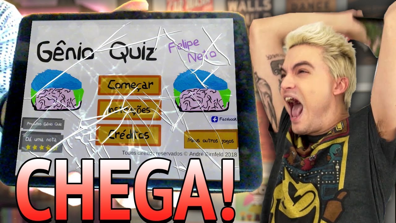 Gênio Quiz Felipe Neto para Android download - Baixe Fácil