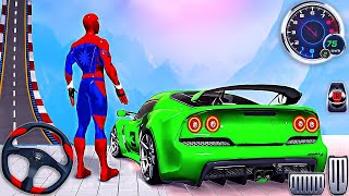 Superhero Car Stunt Mega Ramps Racing 2026 - Impossible Car Driving Tracks 3D - Android GamePlay #2 screenshot 4