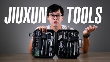 Trên tay bộ dụng cụ 60 trong 1 Jiuxun Tools
