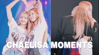 BLACKPINK CHAELISA MOMENTS