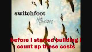 Video thumbnail of "Switchfoot "Hello Hurricane" lyrics"