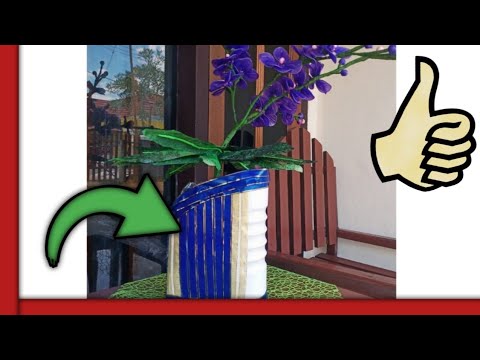  Cara  membuat  vas  bunga  dari  Jerigen bekas 3 YouTube