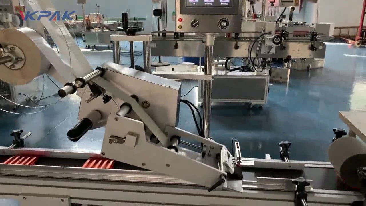 Customized Automatic Water Pipe And Wire Flag Labeling Machine - YouTube