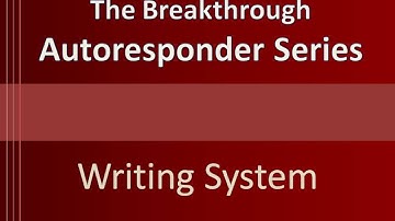 Creating Highly Effective Autoresponder Email Series Webinar