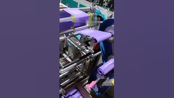 S Seal Garbage Bag on Roll Making Machine with Automatically Roll Changer