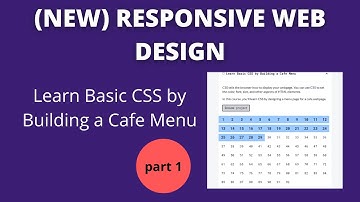 FreeCodeCamp.org | Learn Basic  CSS By Building a Cafe Menu | Step 1-29