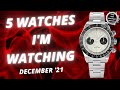 5 Aliexpress Watches I'm Watching | December '21 | San Martin, Steeldive, Pagani Design, Duka