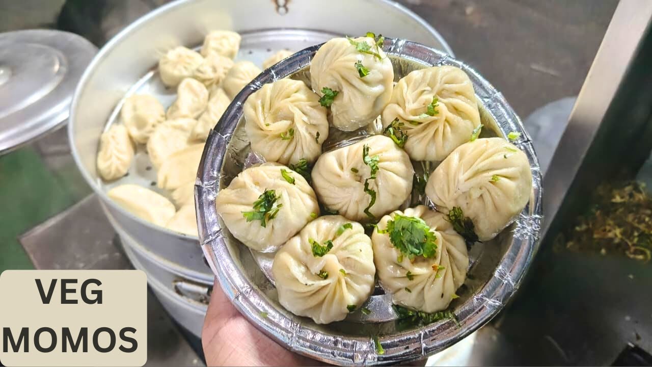 street style veg momos recipe at home | Chef Aryan Gupta | Veg Momos