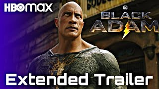 BLACK ADAM- Extended 4K Trailer