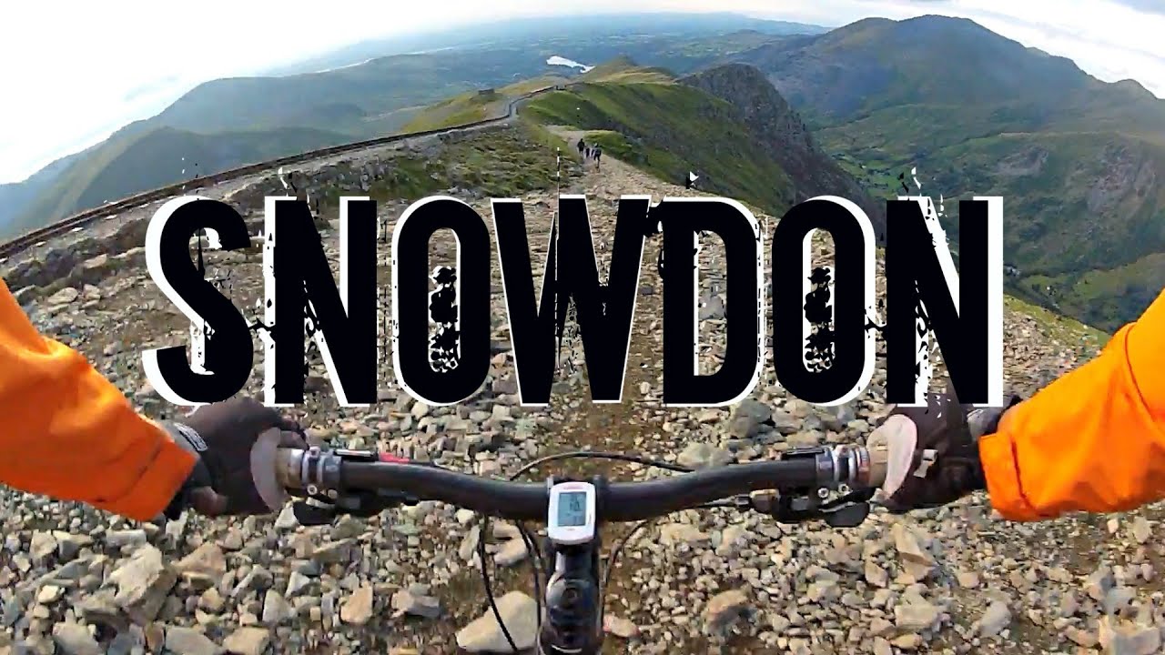 Snowdon Llanberis Path - Mountain Bike Descent | GoPro