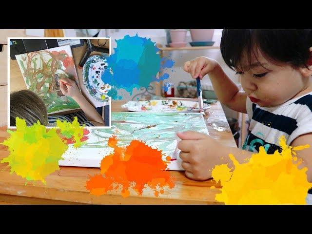 kids paint  She BlogsOh My!