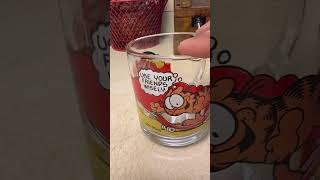 I Found This Vintage Garfield MCDONALDS Cup From 1978